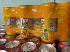 7Up Exotique blikjes, tray 24 x 33cl