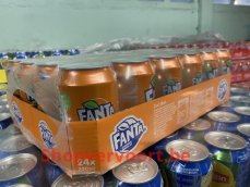 Fanta Orange blikjes, tray 24 x 33cl