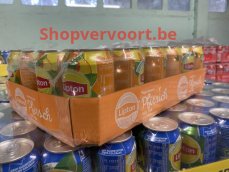 Lipton Ice Tea Peach blikjes, tray 24 x 33cl