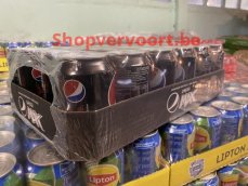 Pepsi Max blikjes, tray 24 x 33cl