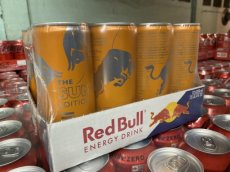 Red Bull Summer Abrikoos blikjes, tray 12 x 25cl